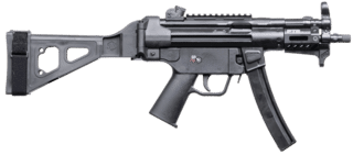 PTR 9RS-BR 9mm Luger Semi-Auto Pistol - Black - 6.0" - 30 Round - Brace